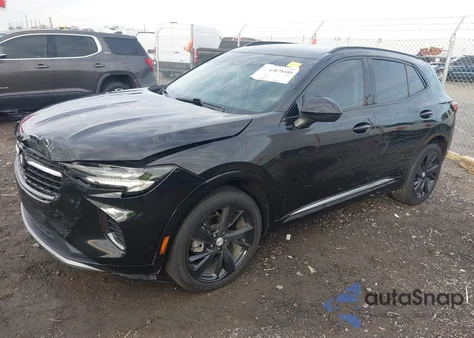 2021 Buick Envision Fwd Essence из США, поврежденный, VIN LRBFZNR47MD110625